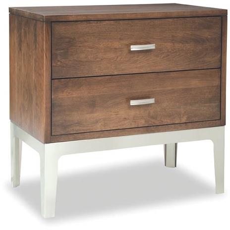 Nightstand with sale soft close drawers